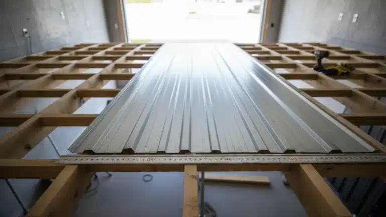 Toiture en bac acier : quel espacement des chevrons ? (2026)